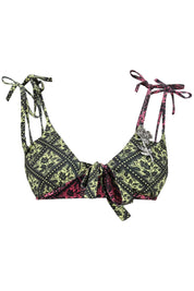 Chopova Lowena Reversible Bikini Top   Multicolor