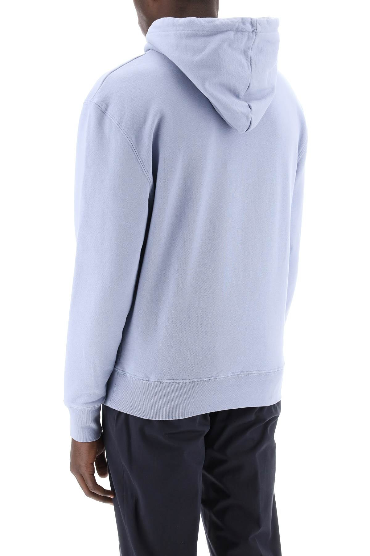 Maison Kitsune Chillax Fox Hooded Sweatshirt   Light Blue