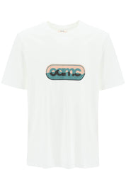 Oamc Logo Print T Shirt   White