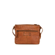 Gianni Conti Sally Cognac Vintage Leather Shoulder Bag
