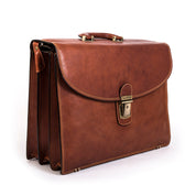 Gianni Conti Binnie Italian Leather Briefcase