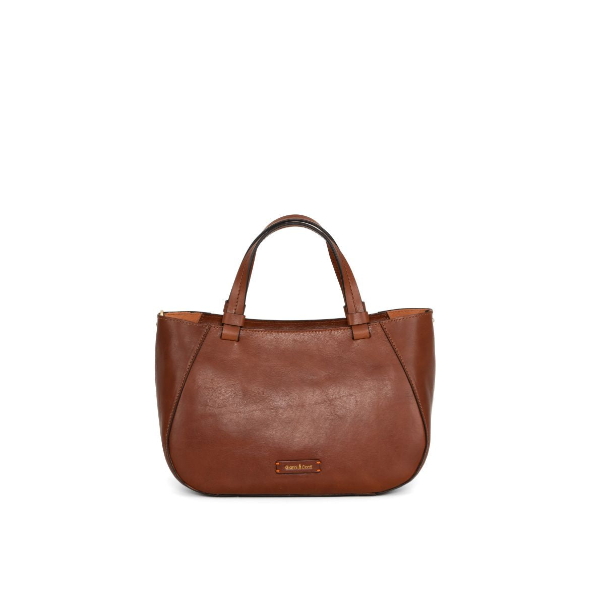 LINA by Gianni Conti - Italian Vegetable-Tanned Leather Top Handle Bag