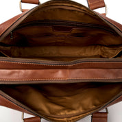 Gianni Conti FRANNIE Veg-Tanned Leather Briefcase