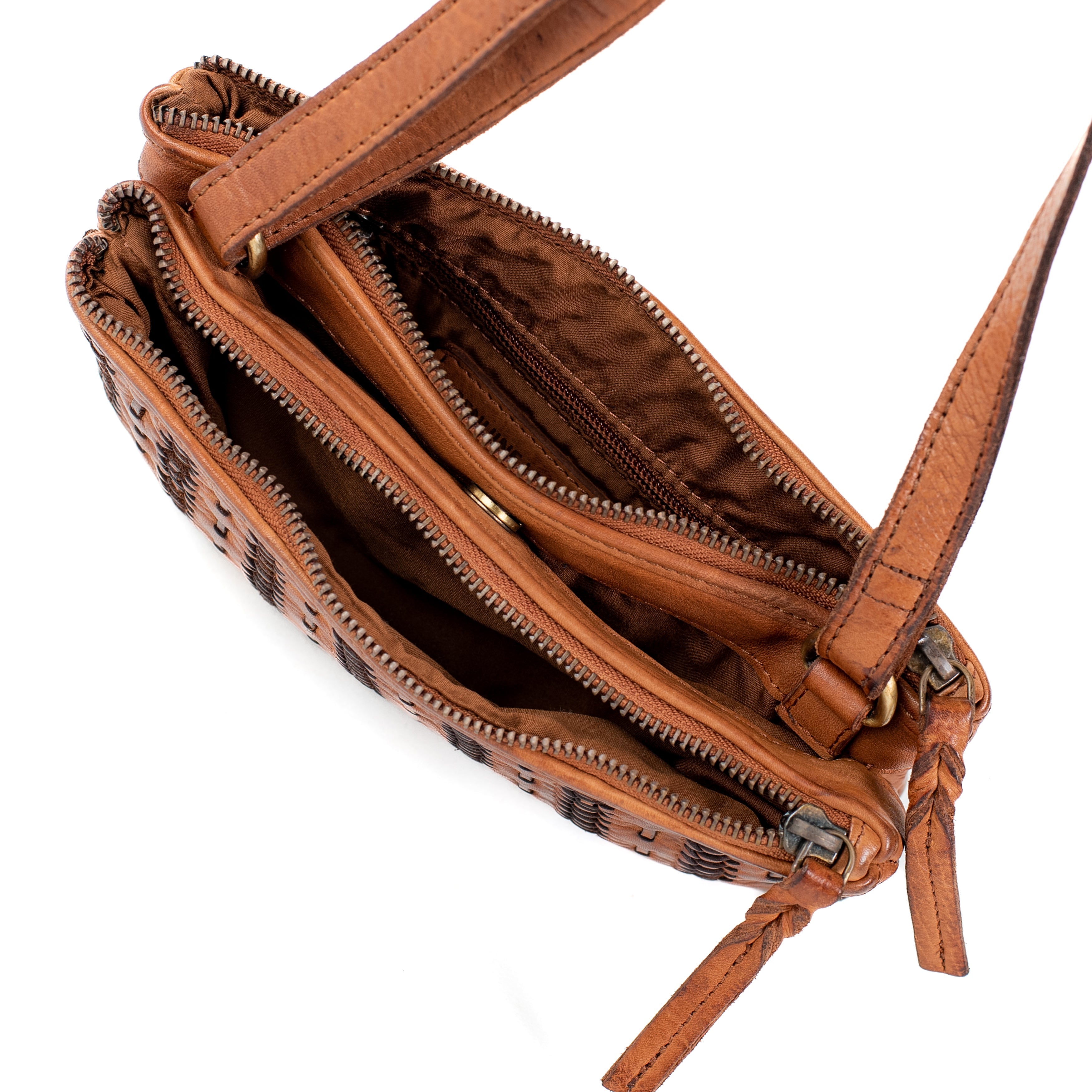 Clodia Italian Leather Crossbody Bag by Gianni Conti