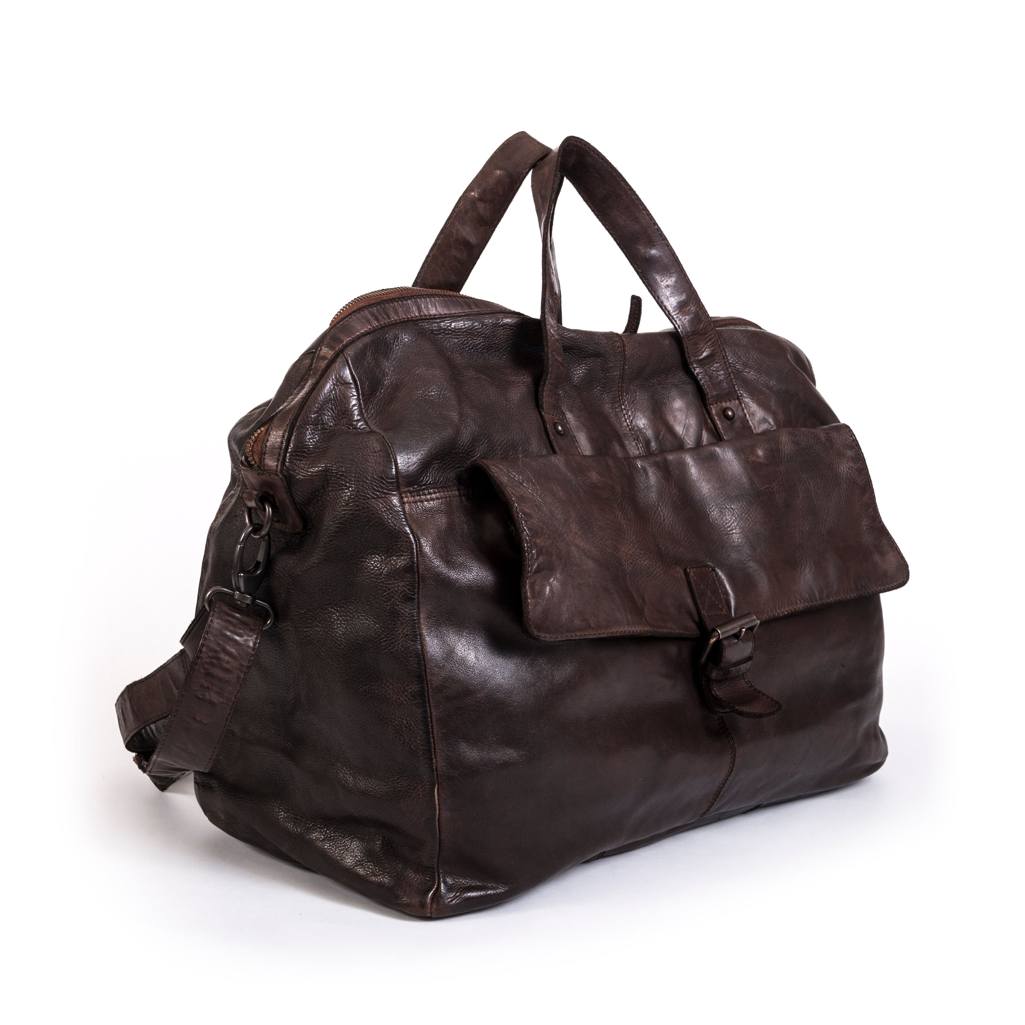 Gianni Conti Leather Travel Bag - Kyle