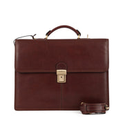 ALEXIS Gianni Conti Italian Leather Briefcase