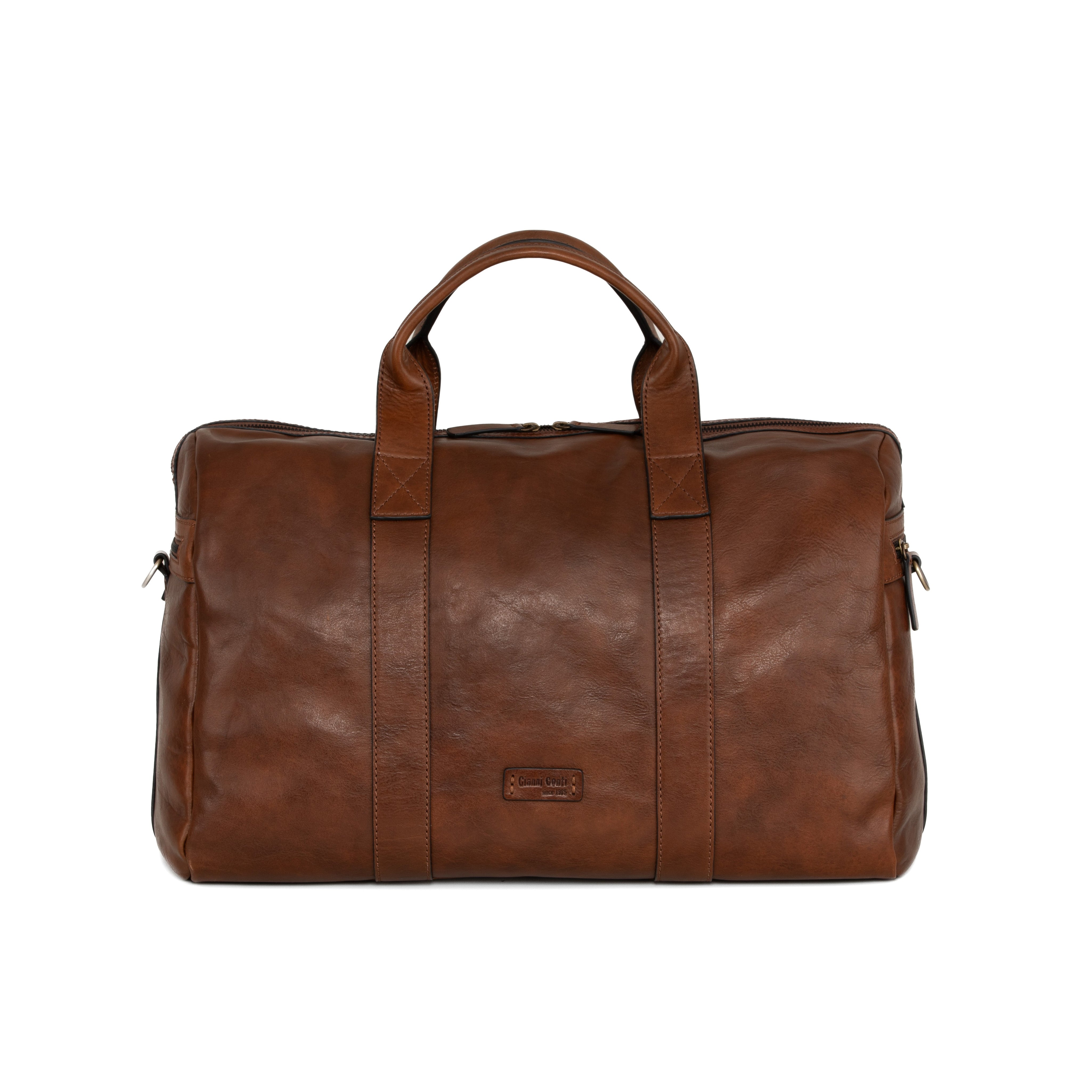 Gianni Conti FABRIZIO Vegetable-Tanned Leather Travel Bag