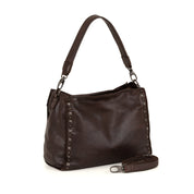 Marla Vintage Mud Leather Shoulder Bag
