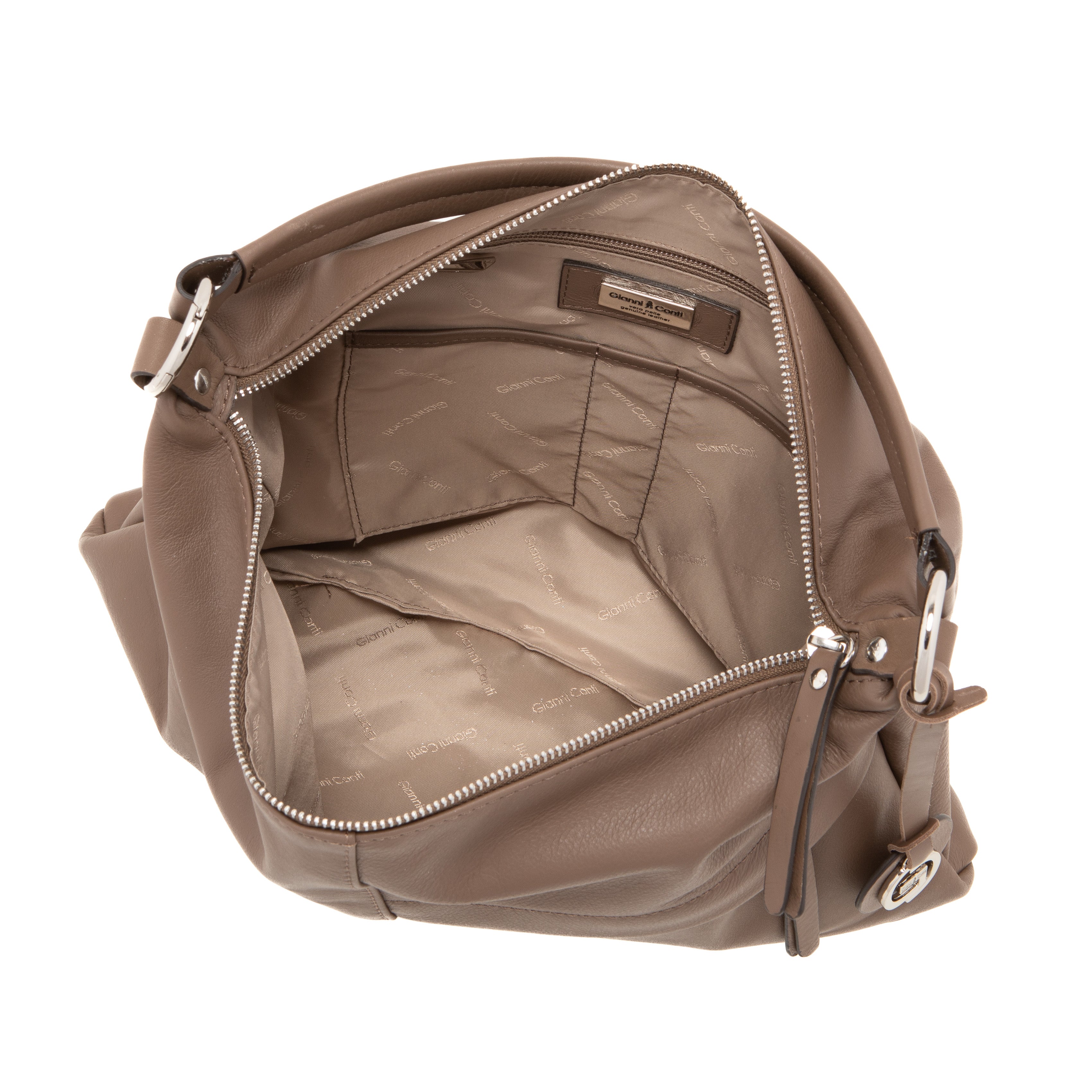 Gianni Conti ELENI Calfskin Top Handle Bag