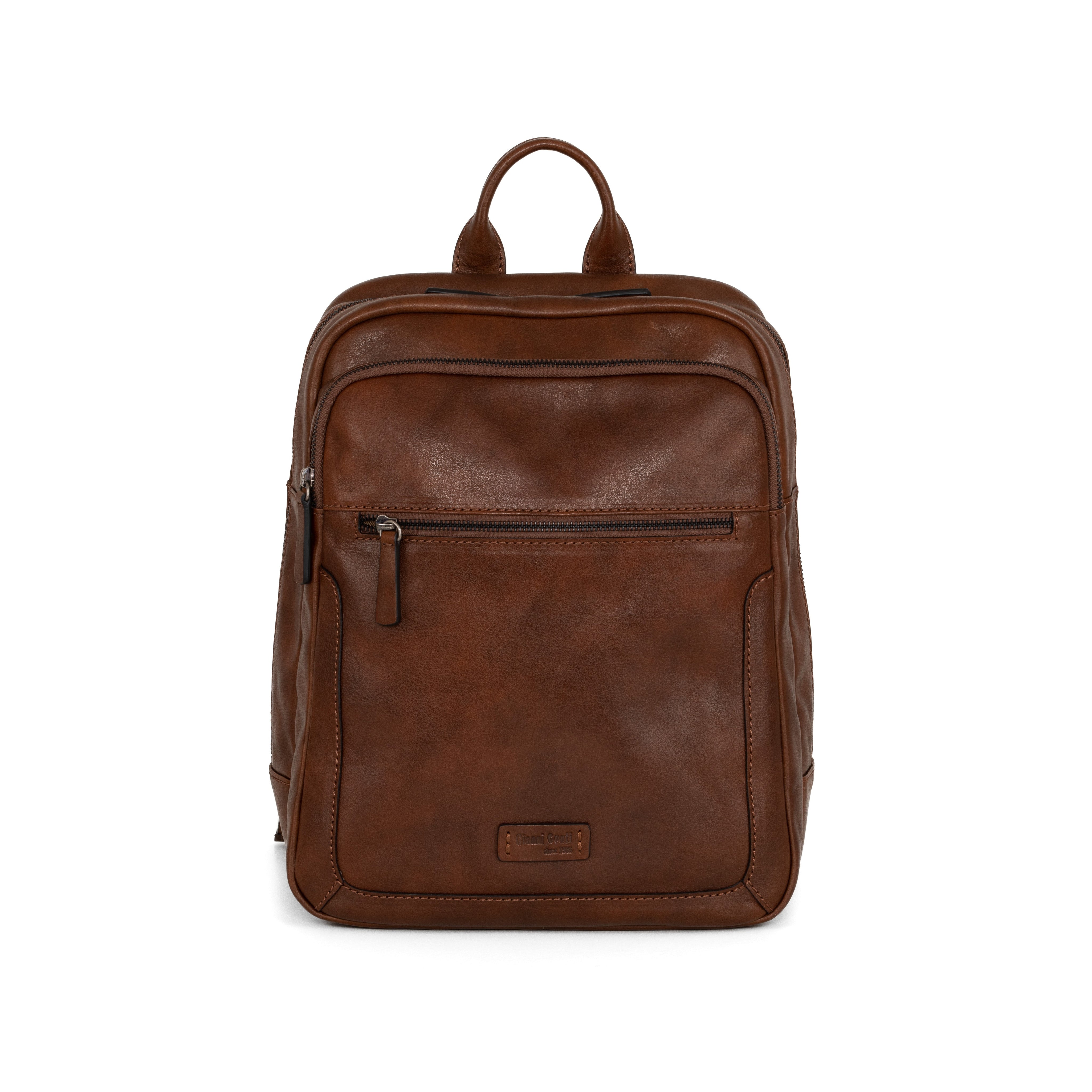 Gianni Conti Roberto Vegetable-Tanned Leather Bag