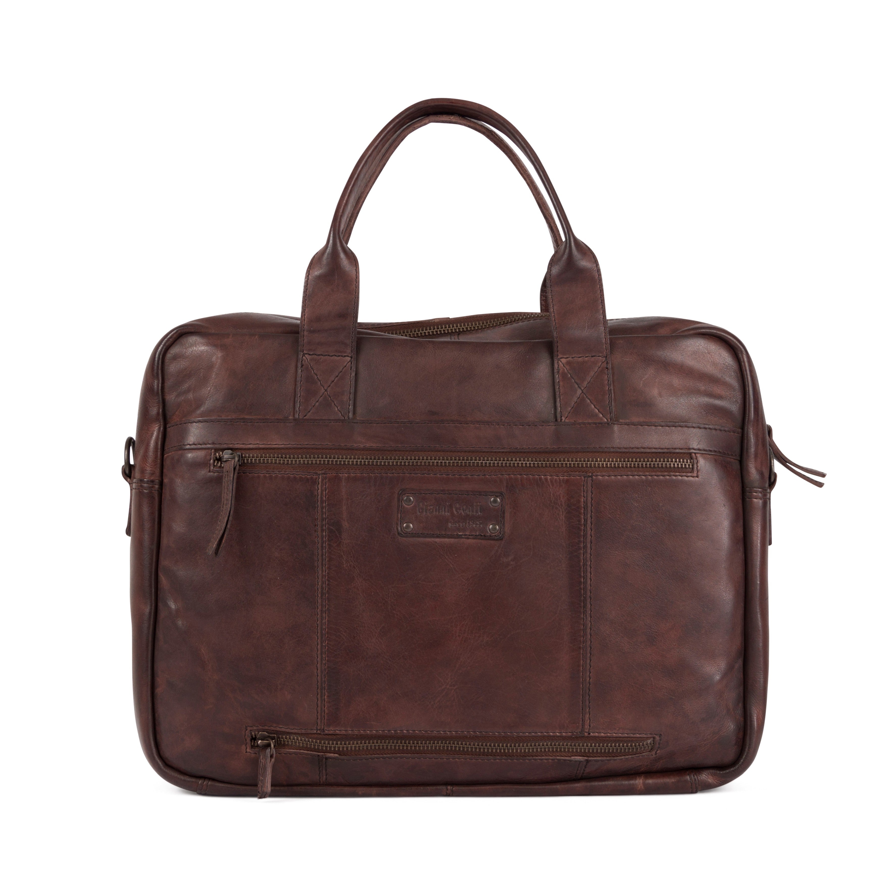 Gianni Conti Italian Leather Briefcase 4101266