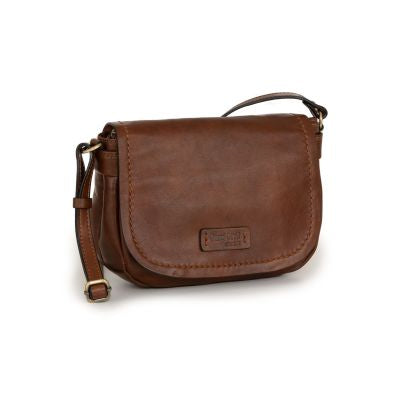 DILETTA by Gianni Conti - Italian Vegetable-Tanned Leather Crossbody Bag