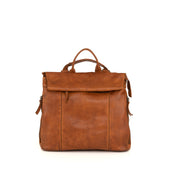 Gianni Conti Taylor Cognac Leather Backpack