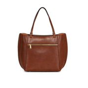 Gianni Conti Madison Vegetable-Tanned Leather Tote Bag