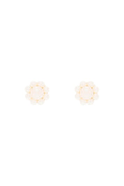 Simone Rocha Earrings With Pearls   White