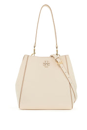 Tory Burch Mcgraw Bucket Bag   Neutral