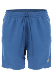 Carhartt Wip Chase Swim Trunks   Blue