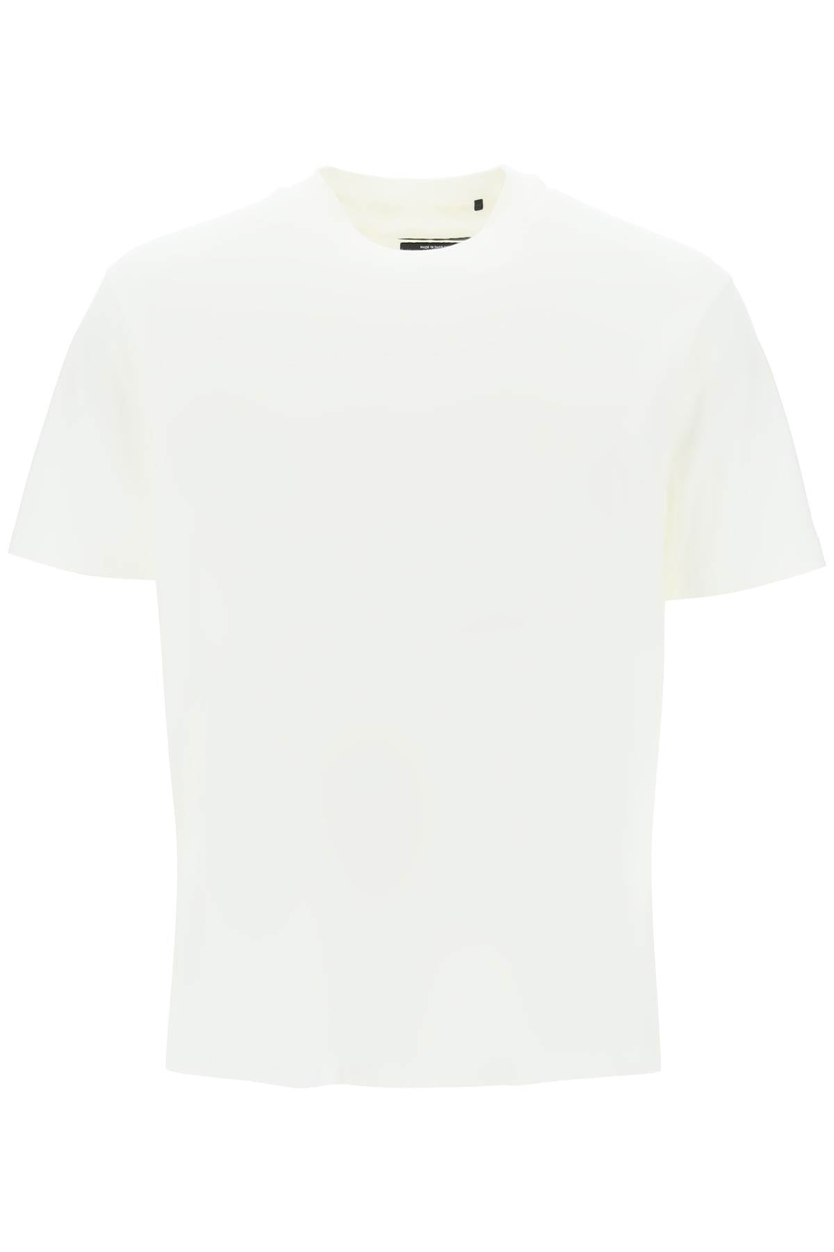 Y 3 T Shirt With Tonal Logo   White