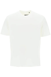 Y 3 T Shirt With Tonal Logo   White