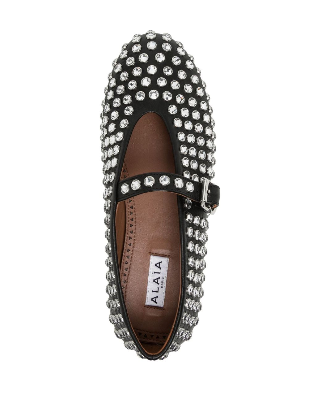 Alaia Flat Shoes Black