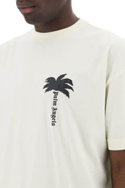 Palm Angels Palm Tree Graphic T   Yellow