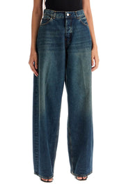 Haikure Wide Leg Bethany Jeans For A   Blue