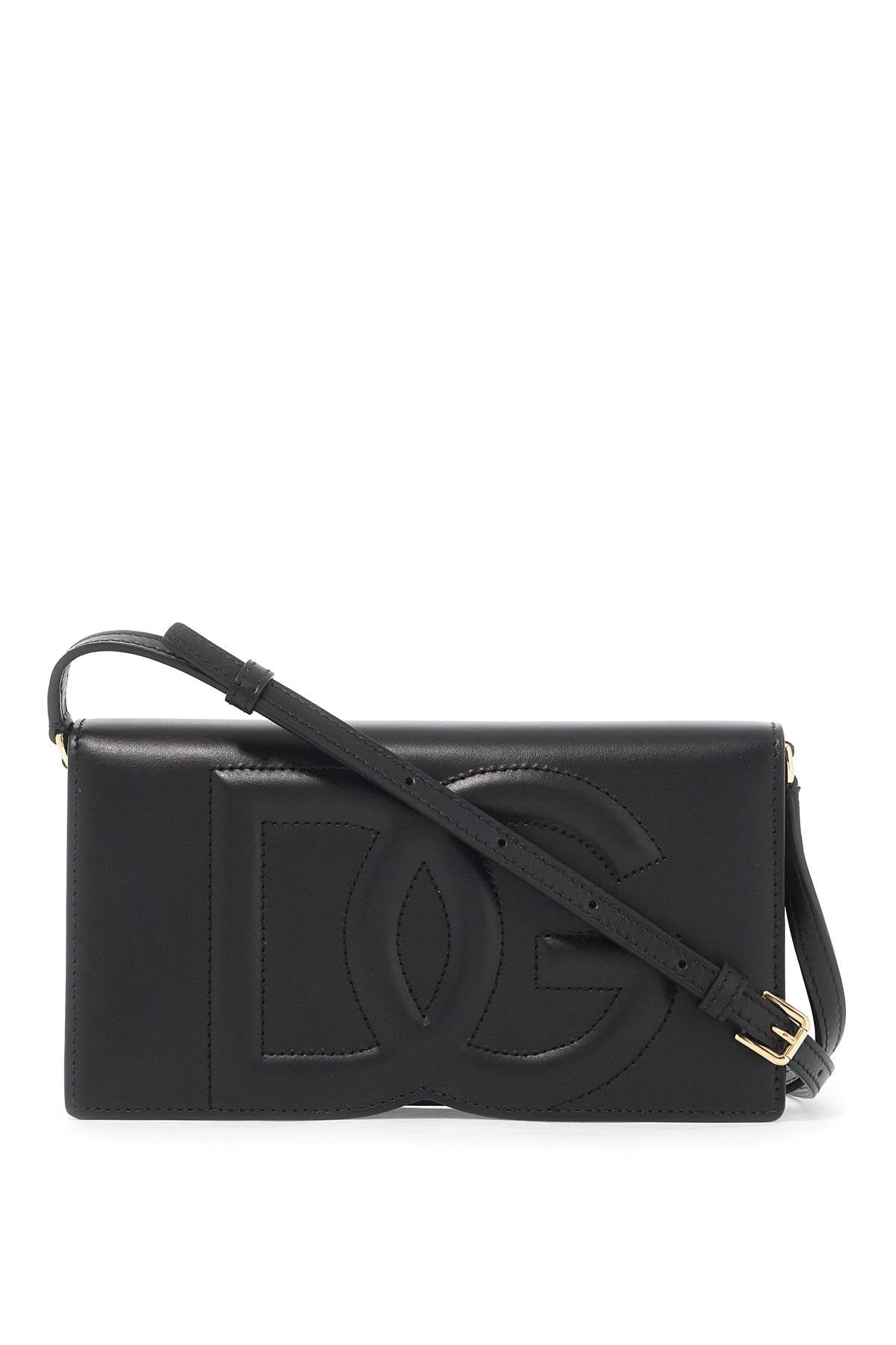 Dolce & Gabbana Dg Logo Mini Bag   Black