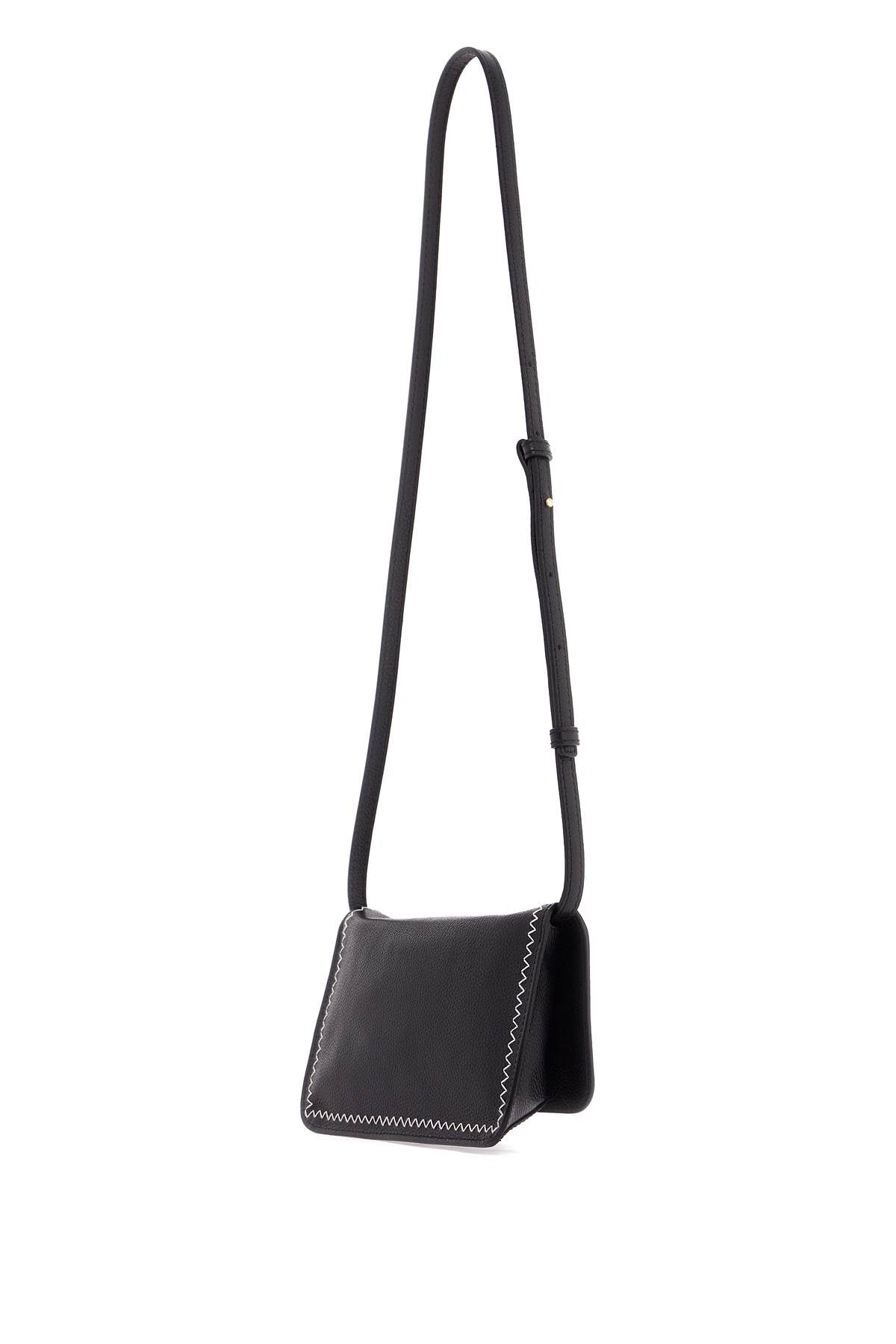 Marni Flap Trunk Shoulder Bag With   Black