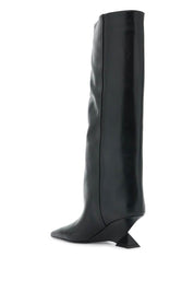 The Attico Cheope Tube Boots   Black