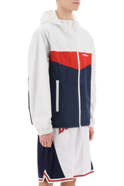 Dsquared2 Color Block Windbreaker Jacket   White