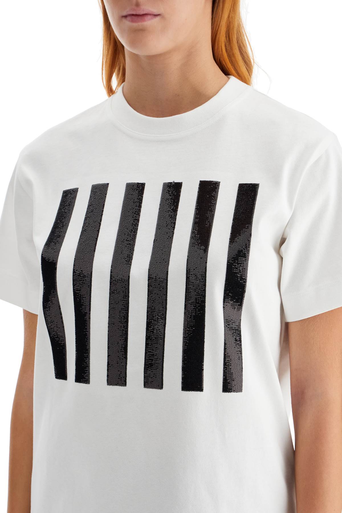 Marc Jacobs T Shirt The Stripe Box Tee   White