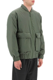 Rains Fuse Bomber Jacket   Green