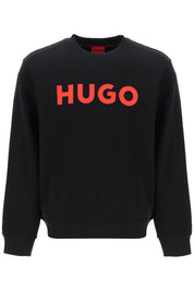 Hugo Dem Logo Sweatshirt   Black