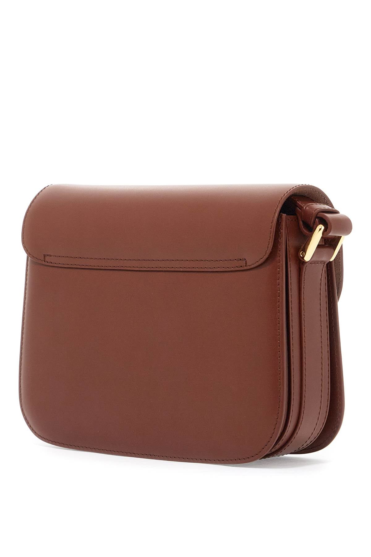 A.P.C. Grace Small Shoulder Bag   Brown