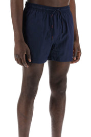 Hugo Dominica Sea Bermuda Shorts   Blue