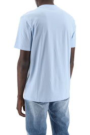 Hugo Dulive T Shirt With Logo Box   Light Blue