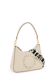 Stella Mc Cartney Small Logo Shoulder Bag   Neutral