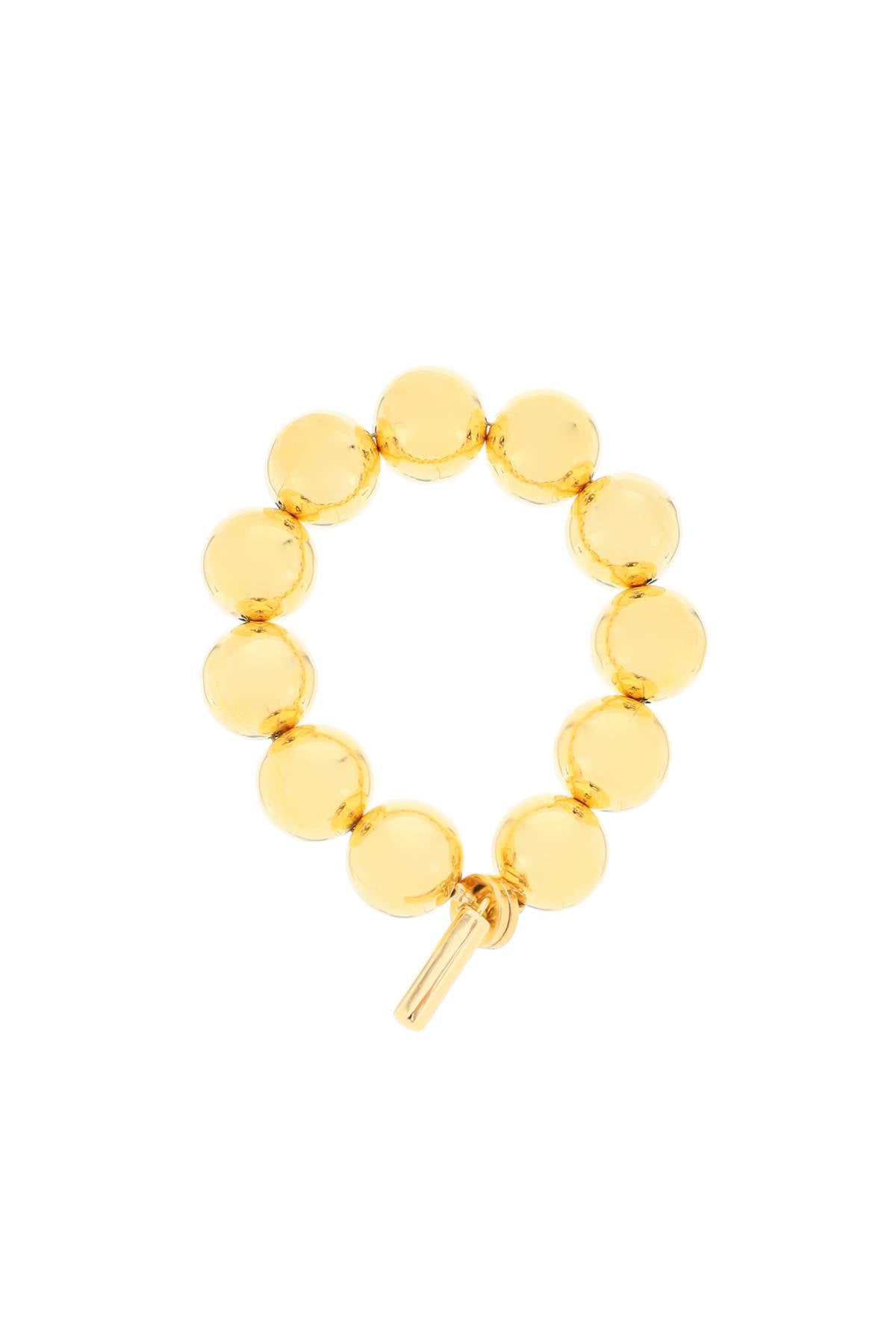 Timeless Pearly Bracelet With Balls   Gold