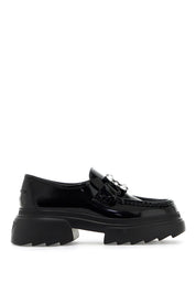 Roger Vivier Wallaviv Patent Leather Loafers With Rh   Black