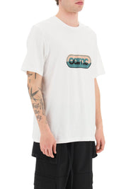 Oamc Logo Print T Shirt   White