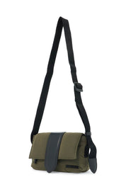 Jacquemus 'Le Petit Messenger Bambino Nylon Shoulder Bag For   Khaki