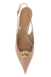 Valentino Garavani Slingback Vlogo Dã©Collet   Neutral