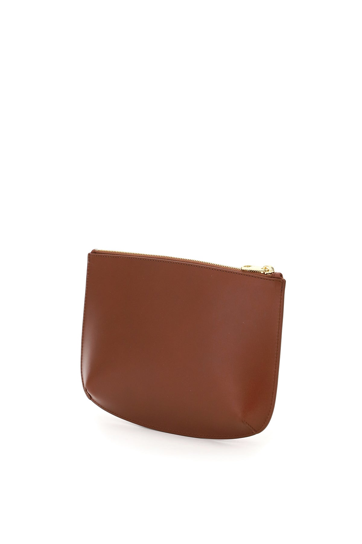 A.P.C. Sarah Leather Pouch   Brown