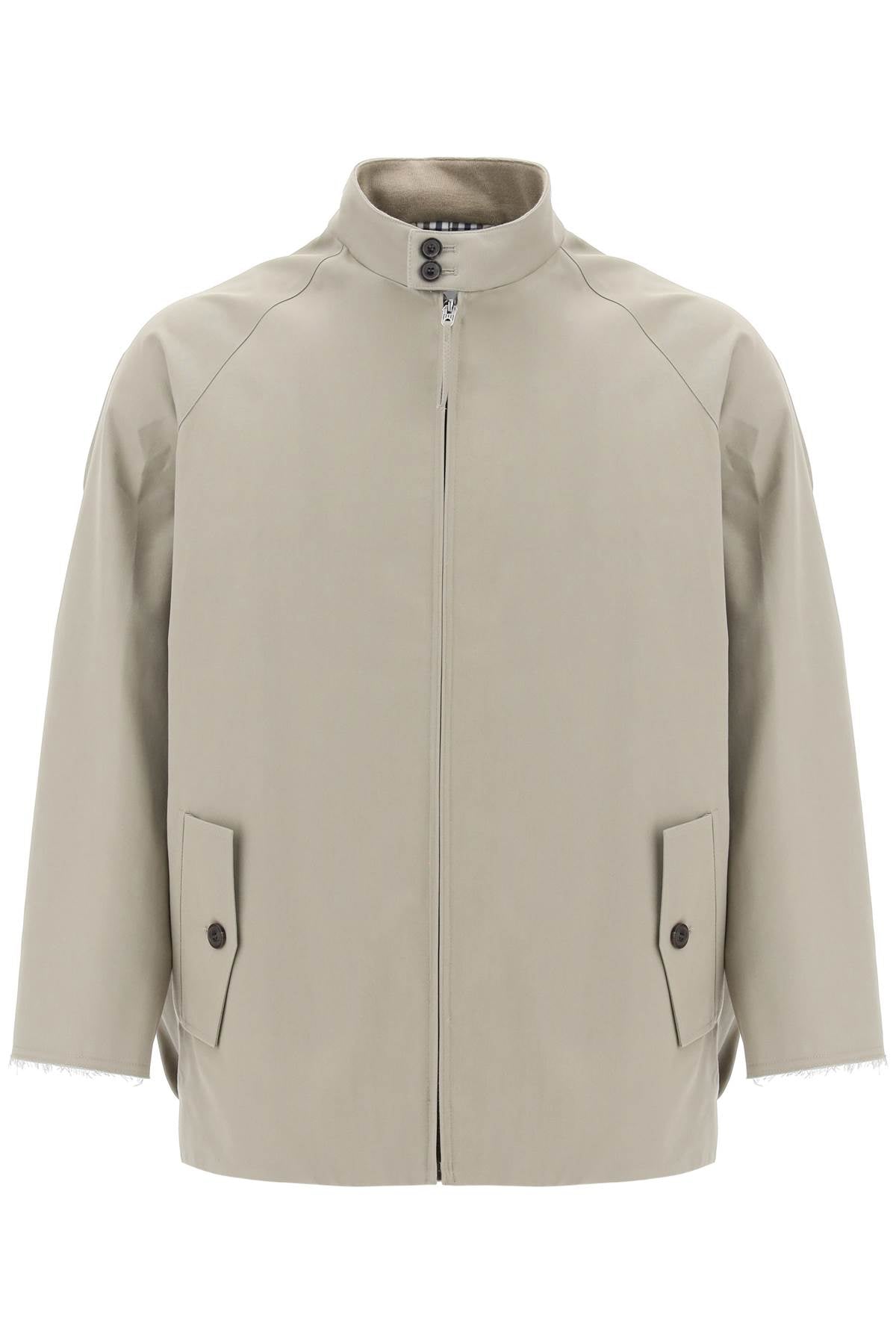 Maison Margiela "jacket With Curved Back   Khaki