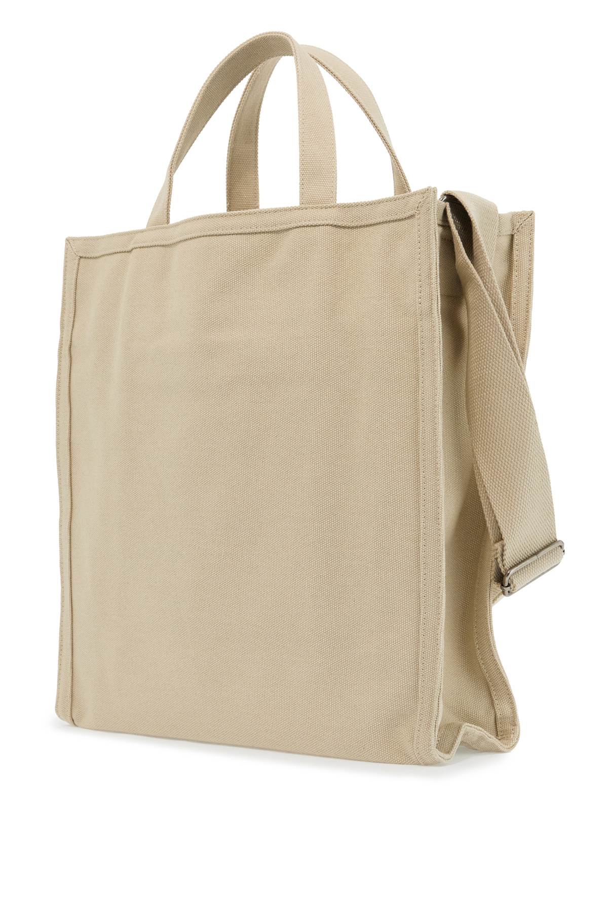 A.P.C. Récupération Canvas Shopping Bag   Beige