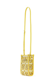 Dolce & Gabbana "mini Maiolica Shoulder Bag   Yellow