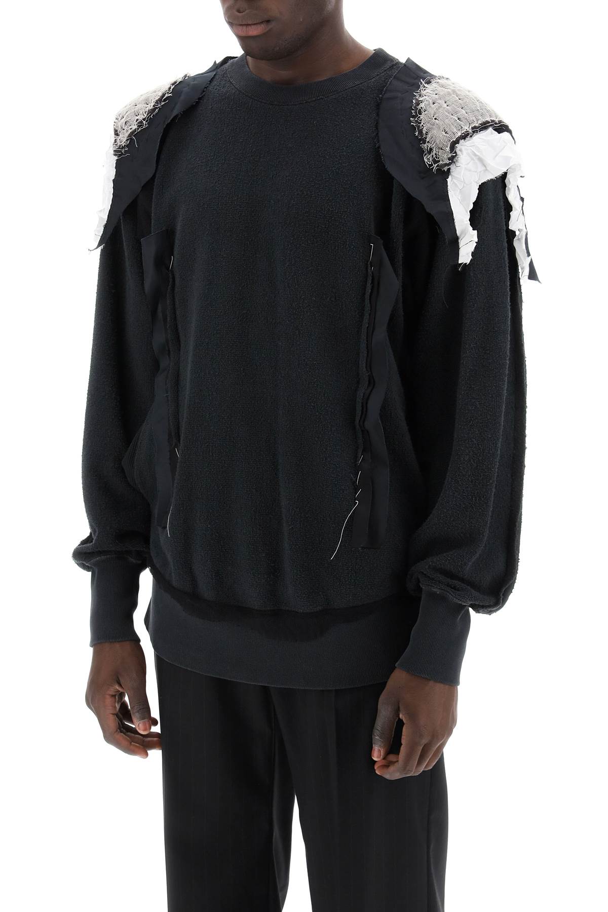 Maison Margiela Inside Out Sweatshirt   Black