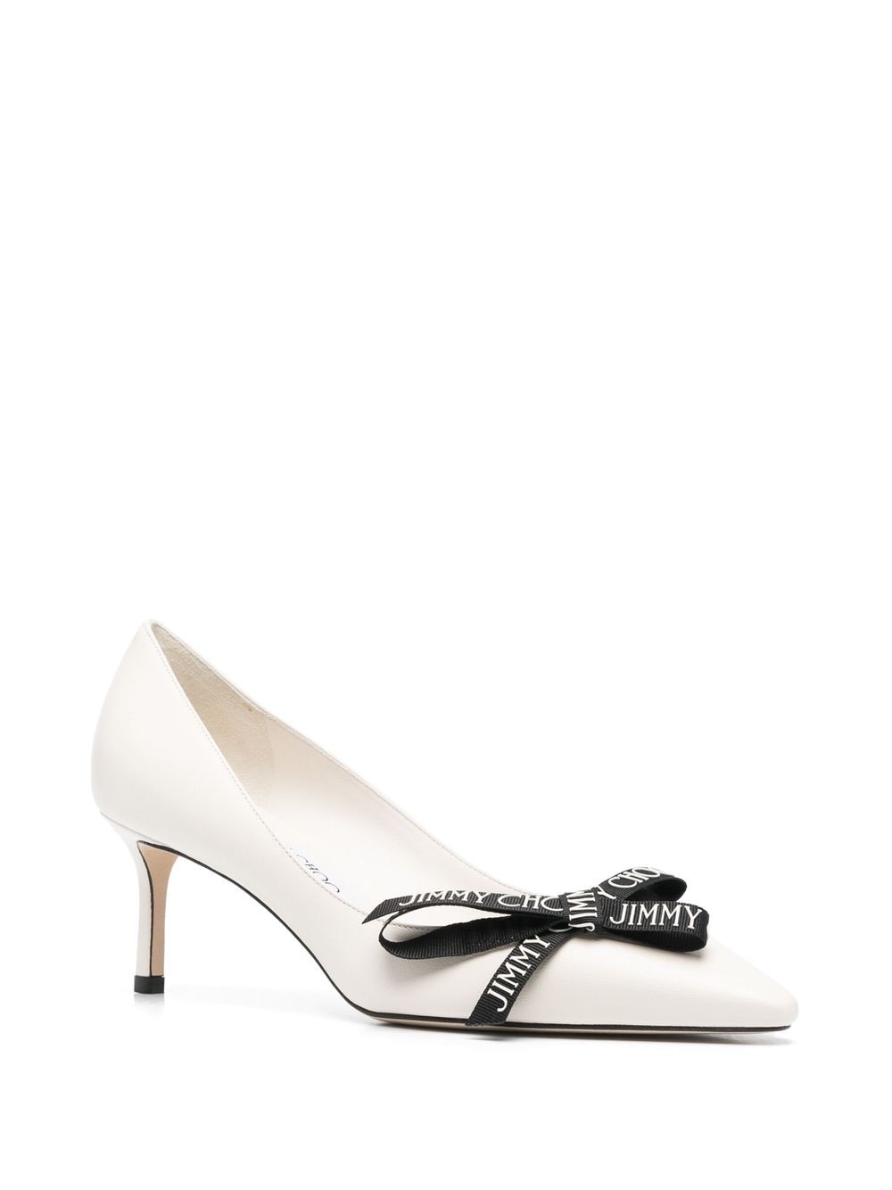 Jimmy Choo With Heel White