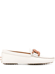 Tod's Flat Shoes White