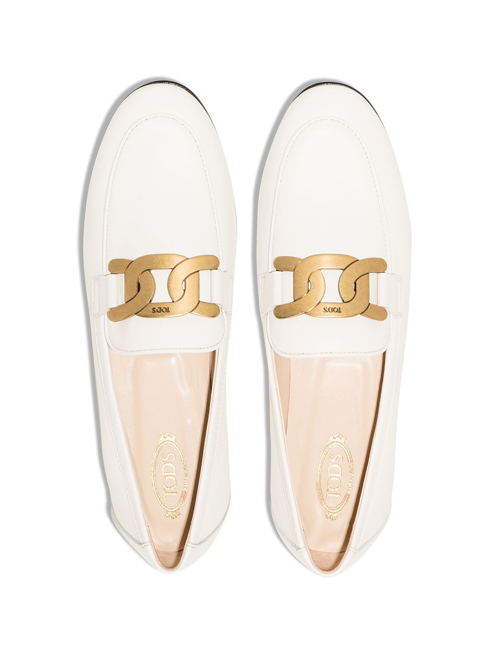 Tod's Flat Shoes White